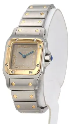 Cartier Santos Galbée 1057930 Yellow gold and Stainless steel Gold 4