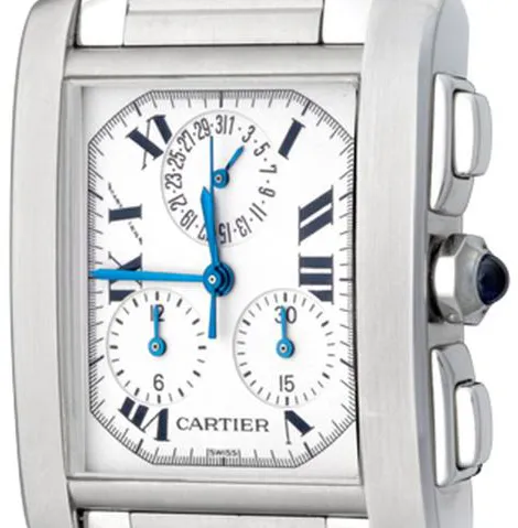 Cartier Cougar W51001Q3 28mm Stainless steel Silver