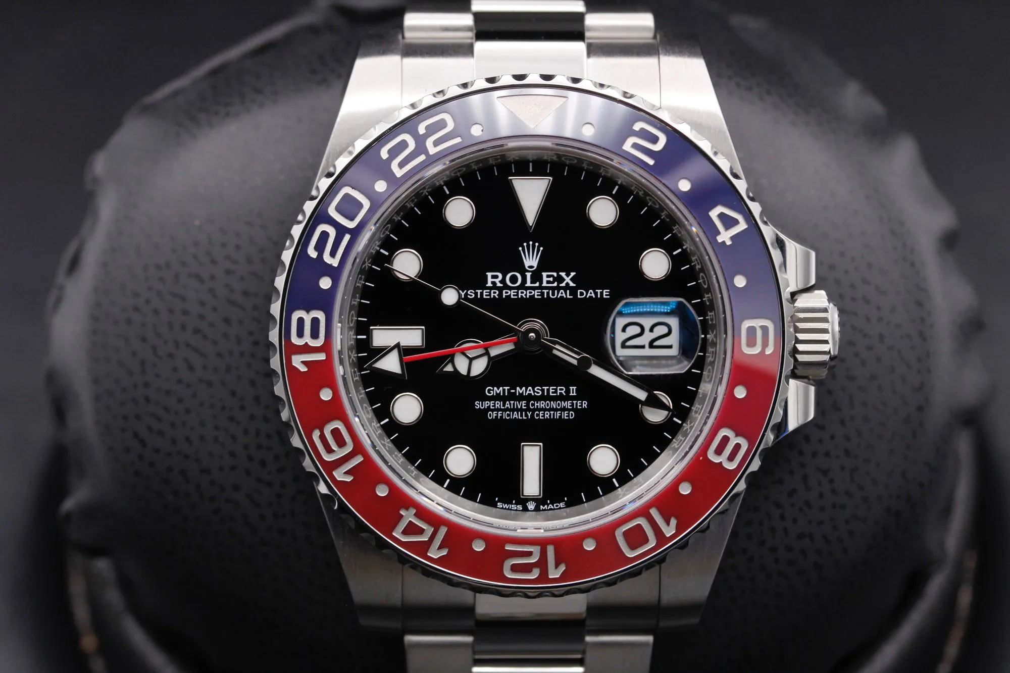 Rolex GMT-Master II 126710BLRO 40mm Stainless steel Black