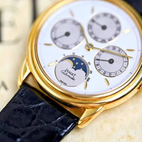 Piaget Gouverneur 15958 33.5mm Yellow gold White 6