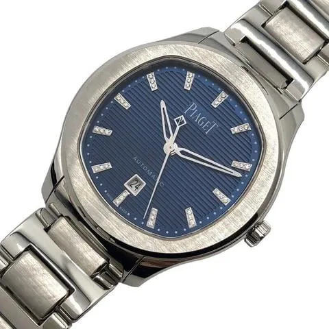 Piaget Polo G0A46018 35mm Stainless steel Blue