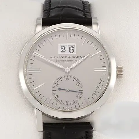 A. Lange & Söhne Langematik 308.025 37mm Platinum Silver