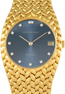 Audemars Piguet Cobra 5403 34mm Yellow gold Blue