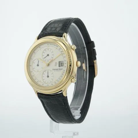 Audemars Piguet Huitième Chronograph 25644 40mm Yellow gold Silver 5