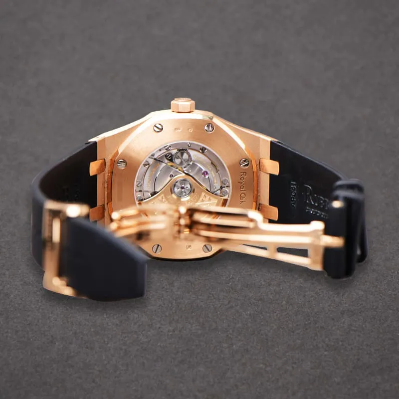 Audemars Piguet Royal Oak 15400OR.OO.D002CR.01 41mm Rose gold Black 3