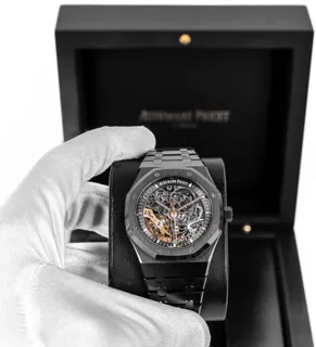 Audemars Piguet Royal Oak 15416CE.OO.1225CE.01 Black ceramic Skeletonized