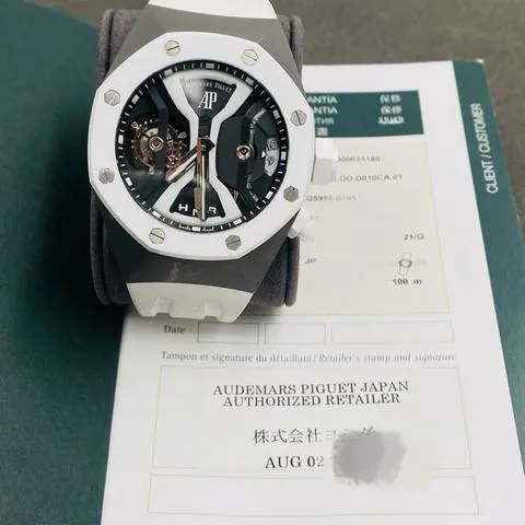 Audemars Piguet Royal Oak Concept Tourbillon 26580IO.OO.D010CA.01 44mm Titanium Skeleton 7