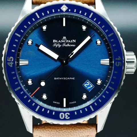 Blancpain Fifty Fathoms 5000-0240-O52A 40mm Ceramic Blue