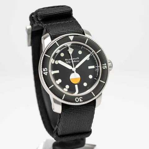 Blancpain Fifty Fathoms 5008 11B30 40.5mm Stainless steel Black