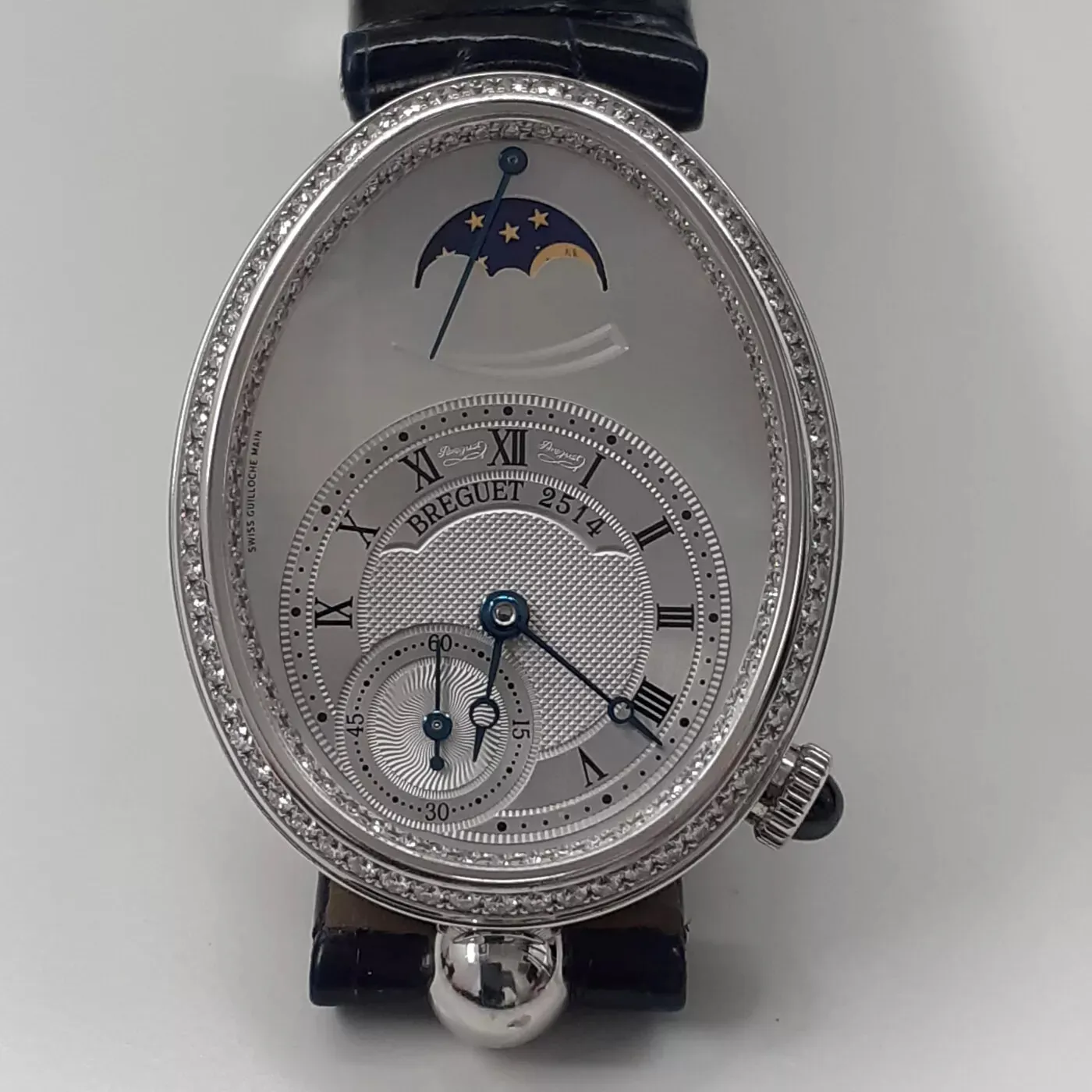 Breguet Reine de Naples 8908BB/52/964/D00D3L 36.5mm White gold Mother-of-pearl