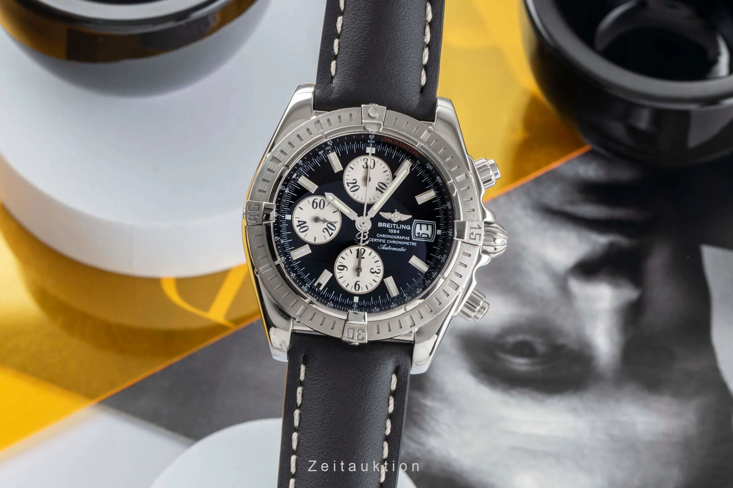 Breitling Chronomat A13356 44mm Stainless steel Black