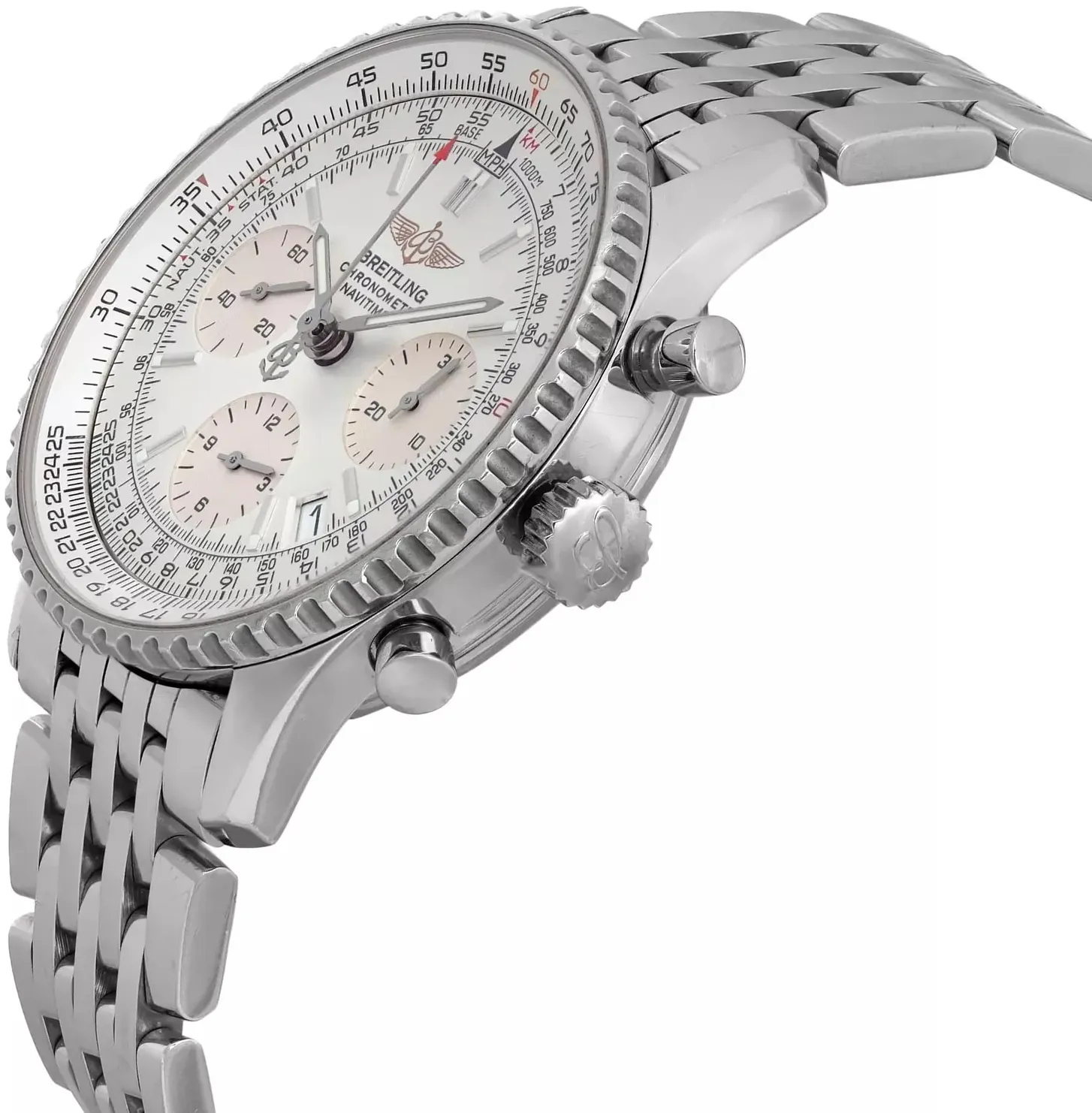 Breitling Navitimer A23322 42mm Stainless steel White 1