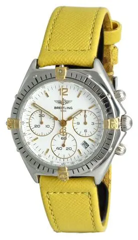 Breitling Windrider B55047 36mm Yellow gold and Stainless steel White 1