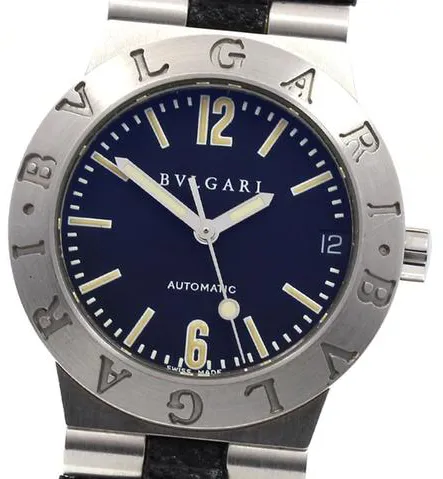 Bulgari Diagono LC29S 29mm Stainless steel Black