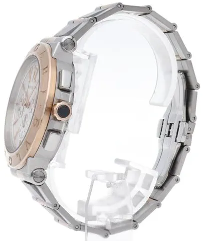 Bulgari Diagono DG41SPGCH/DG41WSPGDCH 41mm Stainless steel White 2