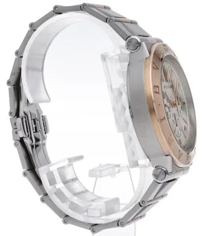 Bulgari Diagono DG41SPGCH/DG41WSPGDCH 41mm Stainless steel White 3