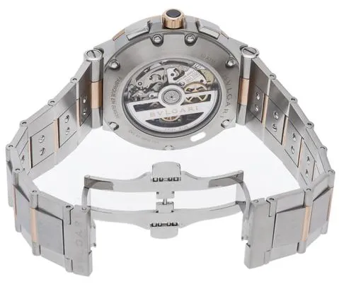 Bulgari Diagono DG41SPGCH/DG41WSPGDCH 41mm Stainless steel White 4