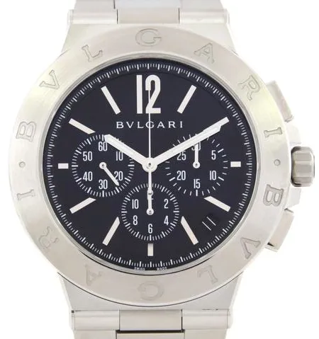 Bulgari Diagono DG41SCH/DG41BSSDCH 41mm Black