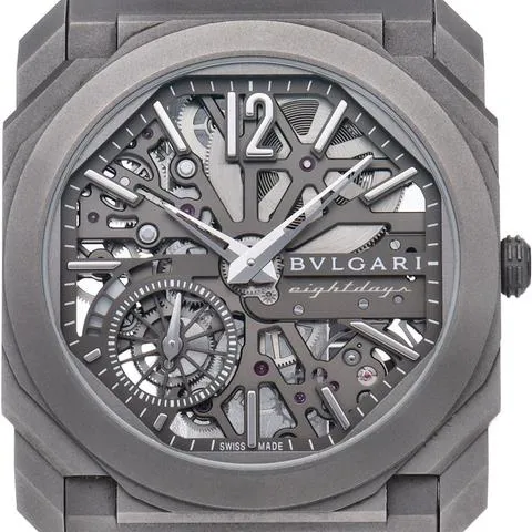 Bulgari Octo BGO40XTSK/103610 40mm Titanium Skeletonized