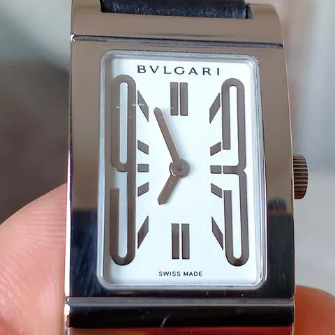 Bulgari Rettangolo RT39S 21mm Stainless steel White 11