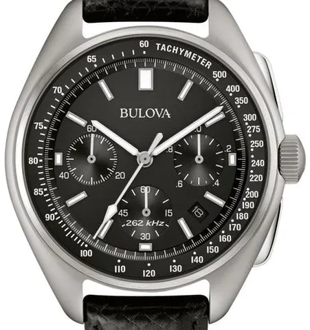 Bulova Lunar Pilot 96B251 43.5mm Stainless steel Black