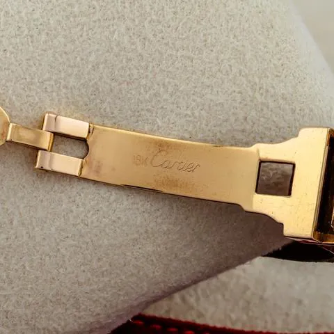 Cartier Baignoire 78094 22mm Yellow gold White 11