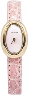 Cartier Baignoire W1530456 Rose gold Mother-of-pearl