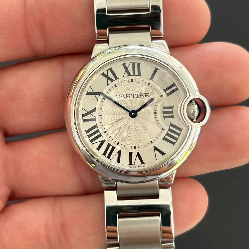 Cartier Ballon Bleu 36mm W69011Z4 36mm Stainless steel Silver