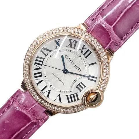 Cartier Ballon Bleu 36mm WE900551 36mm Rose gold White