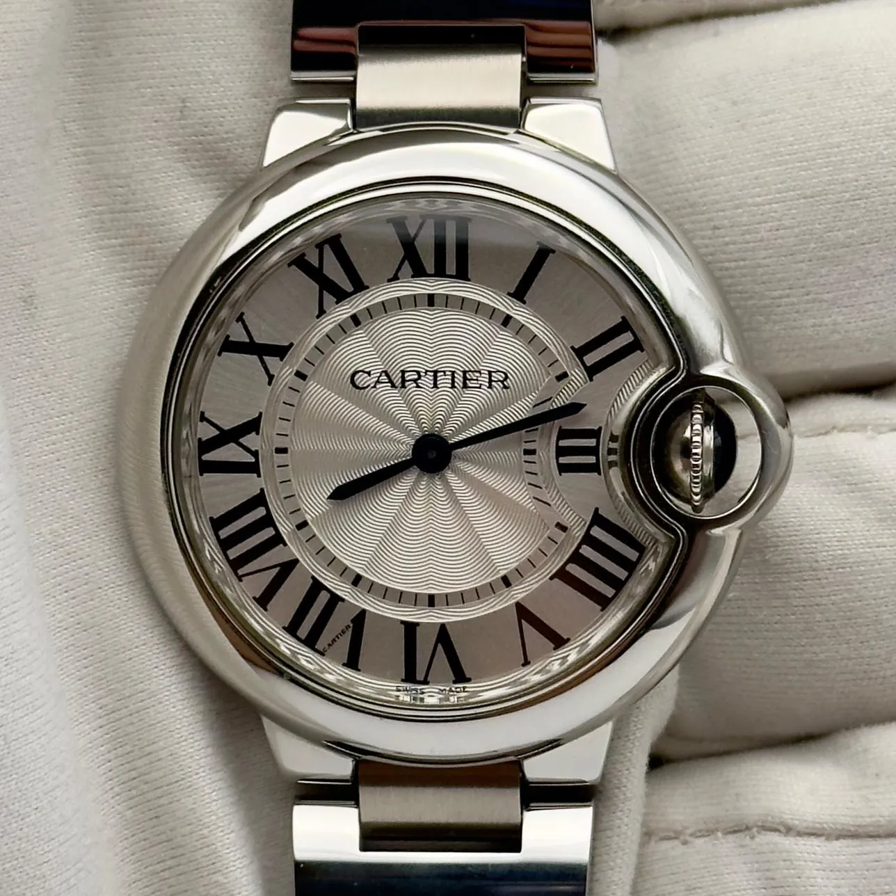 Cartier Ballon Bleu de Cartier W6920084 33mm Stainless steel Silver