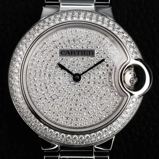 Cartier Ballon Bleu de Cartier White gold Silver