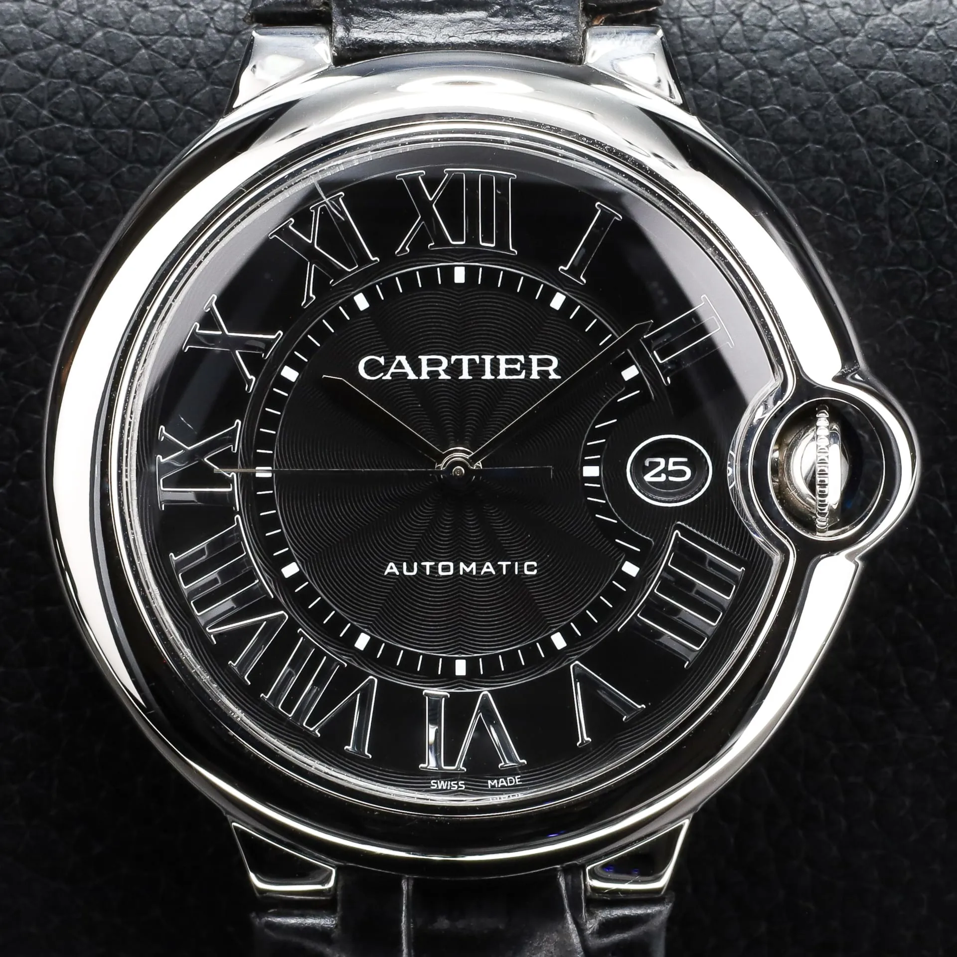 Cartier Ballon Bleu de Cartier WSBB0003 42mm Stainless steel Black