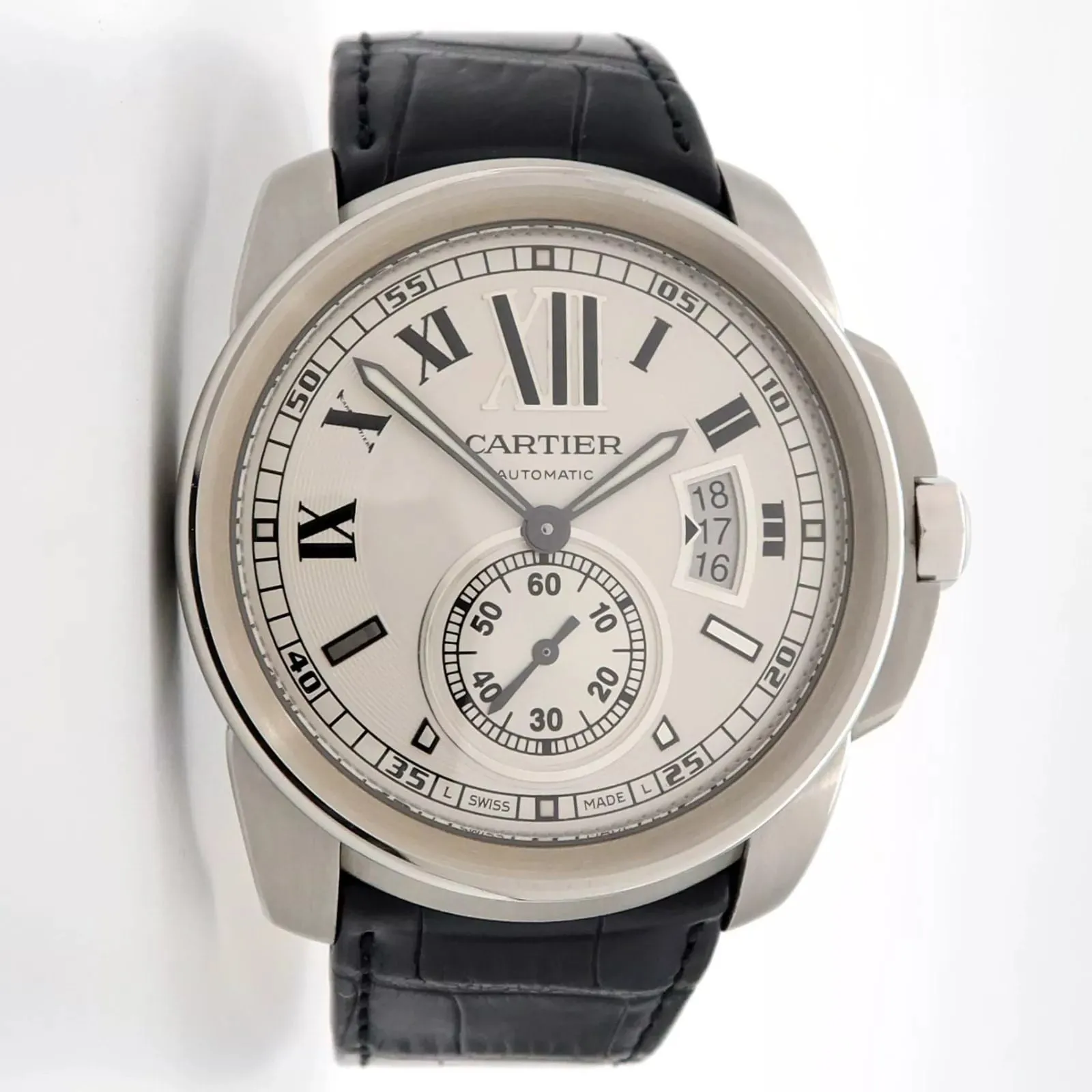 Cartier Calibre de Cartier W7100037 42mm Stainless steel Silver