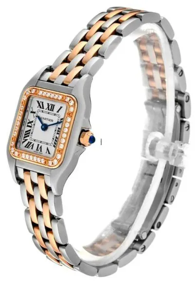 Cartier Panthère W3PN0006 23mm Rose gold and Stainless steel Silver 1