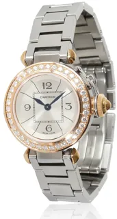 Cartier Pasha WJ124021 Rose gold Silvered