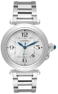 Cartier Pasha de Cartier Stainless steel Silver