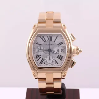 Cartier Roadster 2619 Yellow gold Silver