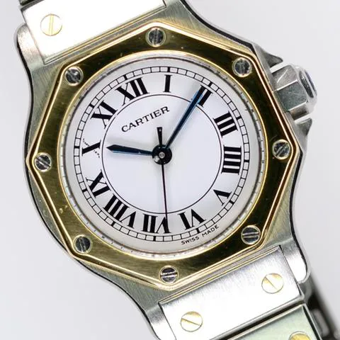 Cartier Santos 0907 25mm Stainless steel White