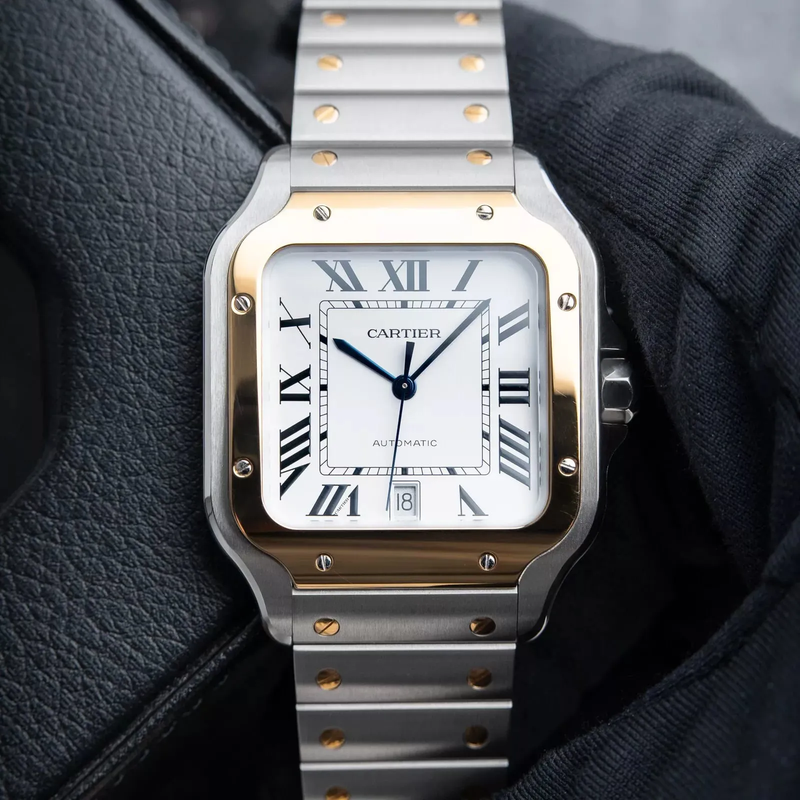 Cartier Santos W2SA0009 40mm Stainless steel Silver