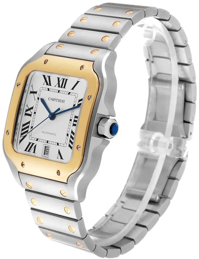 Cartier Santos W2SA0009 40mm Stainless steel Silver 1