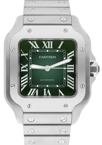 Cartier Santos WSSA0061 38mm Stainless steel Green