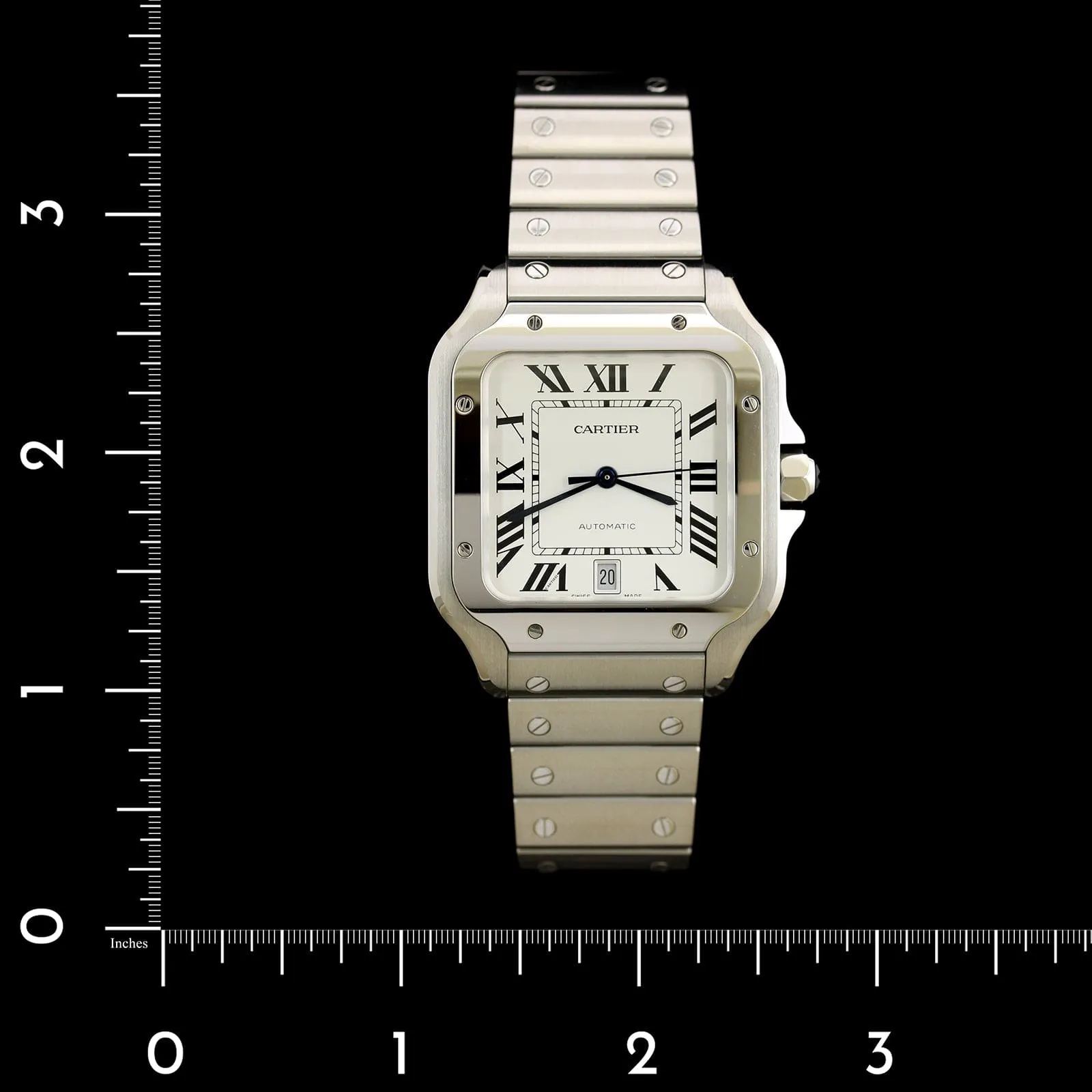 Cartier Santos Stainless steel White 3