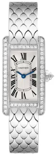 Cartier Tank Américaine WB710009 White gold Silver