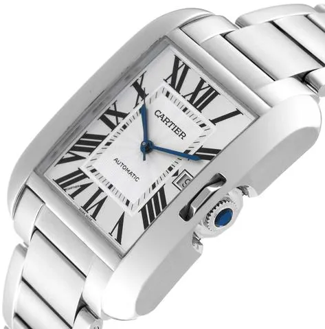 Cartier Tank Anglaise w5310008 47mm Stainless steel Silver 4