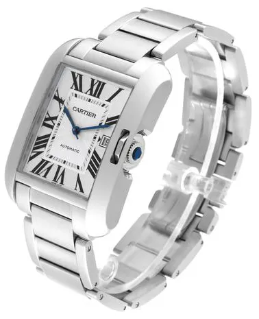 Cartier Tank Anglaise w5310008 47mm Stainless steel Silver 6