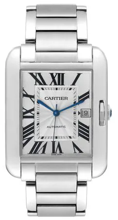 Cartier Tank Anglaise w5310008 47mm Stainless steel Silver 10