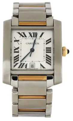 Cartier Tank Française W51005Q4 33mm Stainless steel Silver