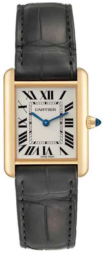 Cartier Tank Louis Cartier WGTA0067 33.5mm Yellow gold Silver