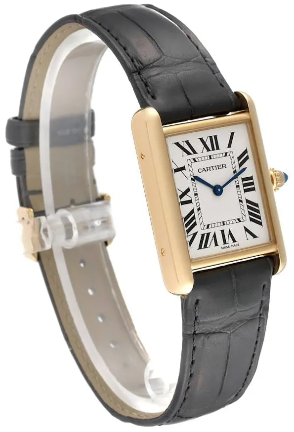 Cartier Tank Louis Cartier WGTA0067 33.5mm Yellow gold Silver 2