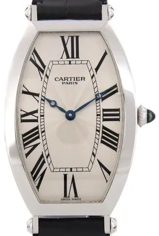 Cartier Tonneau W1546351 29.5mm Stainless steel Silver